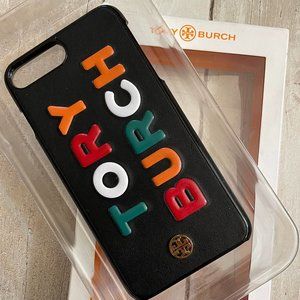 NIB/T~TORY BURCH~iPhone 7/8+ Hardshell "TORY BURCH" Phone Case